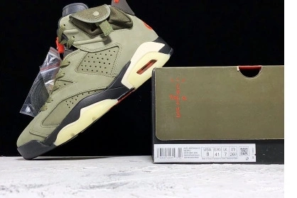 Hyperoad MEDIUM 6 AIR SCOTT OLIVE TRAVIS - JORDAN 1116